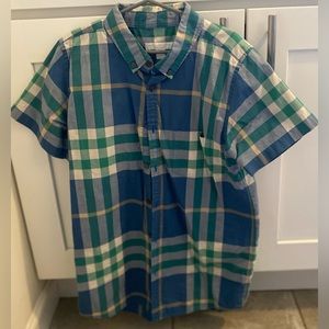 Boys Short Sleeve Button Down